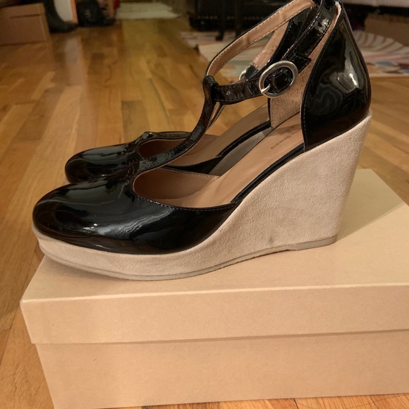 A.P.C. “Chaussures 70s” black platform Mary Janes - Picture 2 of 5